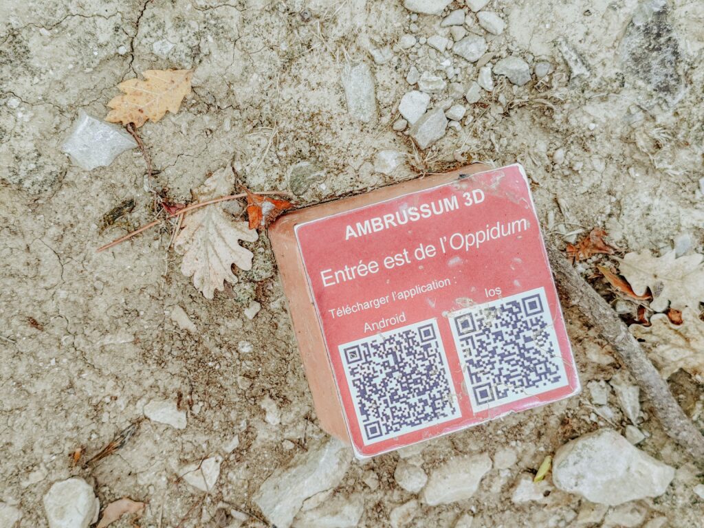 area archeologica Ambrussum. Villetelle. Francia. Ambrussum 3D